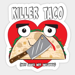 The Killer Taco Collection: "The Butcher" Sticker